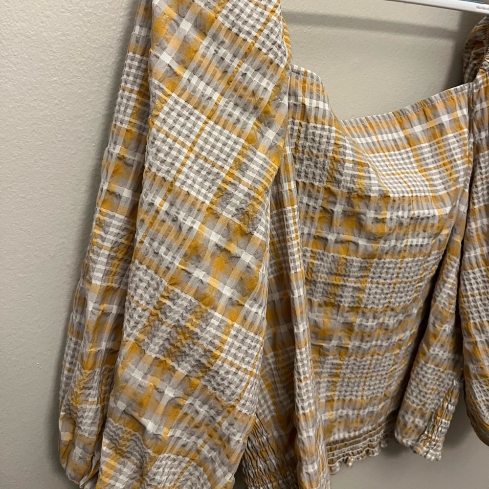 NWOT Anthropologie Maeve Square-Neck Blouse - Picture 5 of 7
